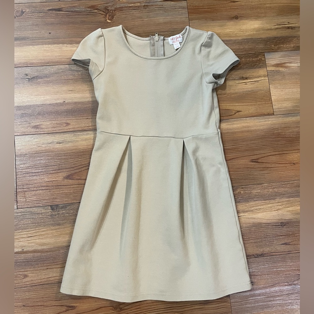 Girls Cat & Jack Khaki Uniform dress